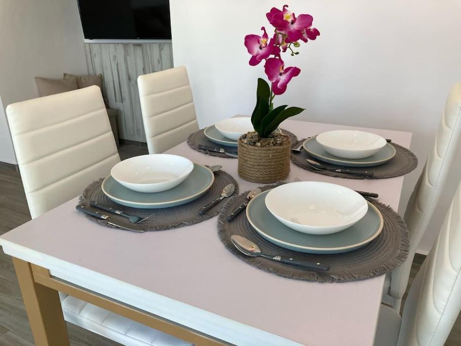 Coqueto Apartamento De Playa Con Piscina Y Terraza Valencia Exterior foto