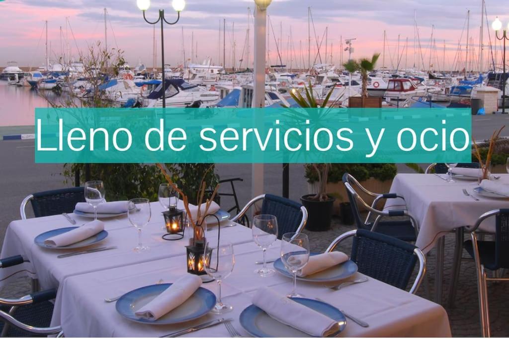 Coqueto Apartamento De Playa Con Piscina Y Terraza Valencia Exterior foto